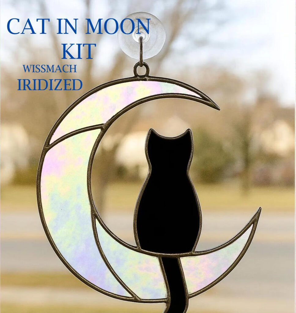 Precut Cat In Moon Kit Iridized