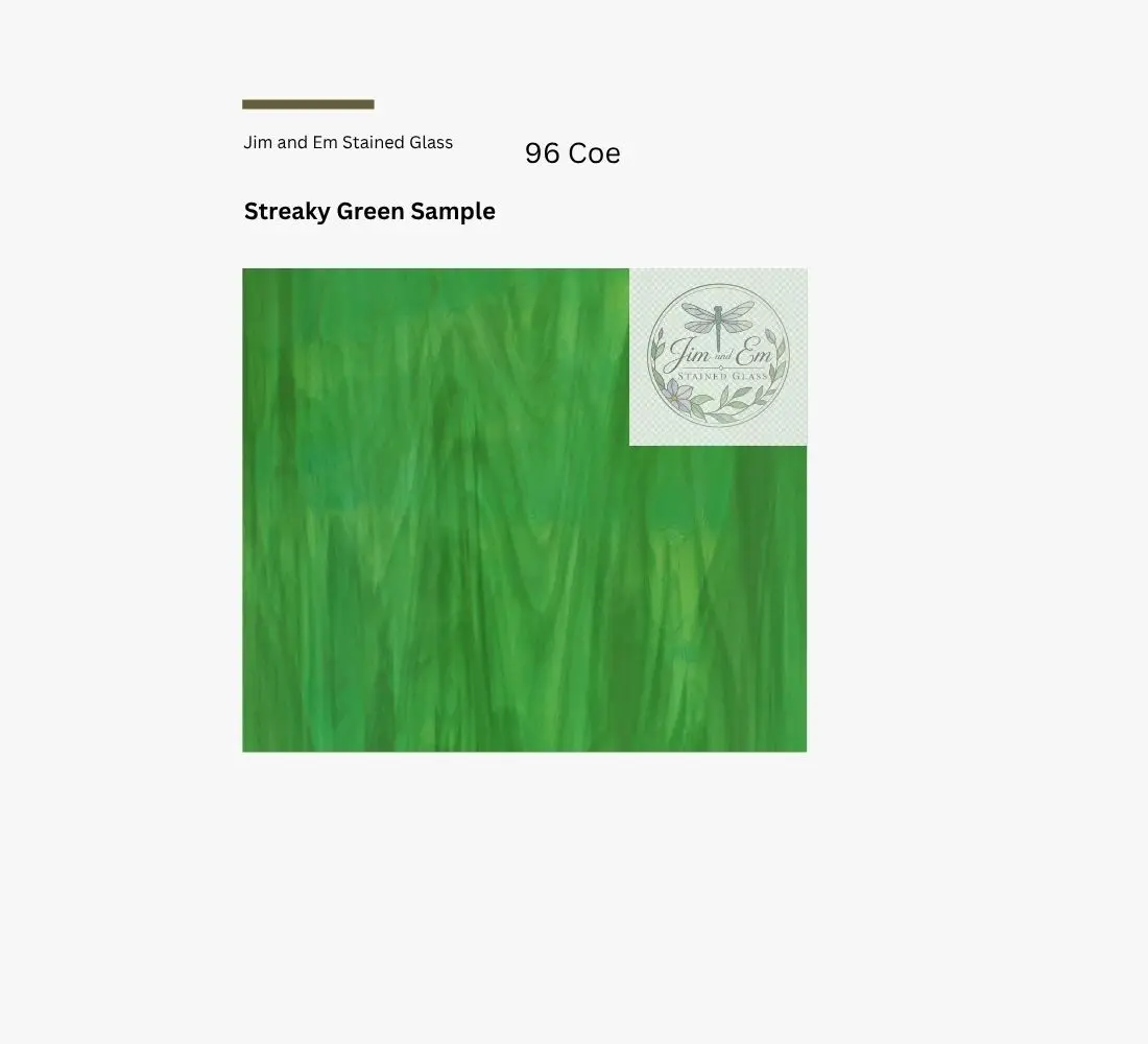 COE 96 Shamrock 1 or 2 Inch Green Fused Glass Precuts – St. Patrick’s Day Kiln Ready Shapes - Image 4